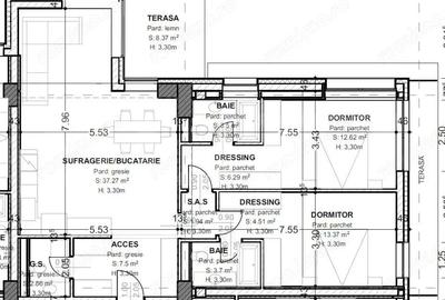 Apartament cu 3 camere decomandat în Central