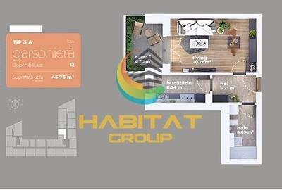 Garsonieră decomandată în Theodor Pallady - 2