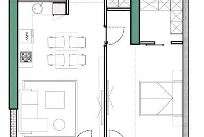 Apartament 2 camere | North Avenue Pipera | Vanzare | 2 parcari - 9