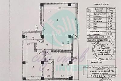 3 camere Ștefan cel Mare | 93 mp | Bloc modern 2010 | Mobilat complet - 17