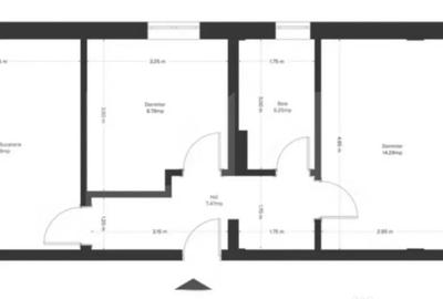 Apartament cu 3 camere decomandat în Ghirodei - 1