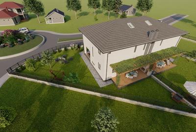 Teren 700 mp, cu autorizatie de constructie + utilitati in Chinteni - 7