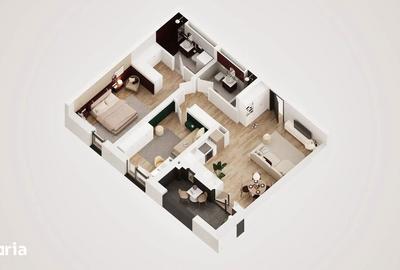 Apartament cu 3 camere în Vladimirescu - 5