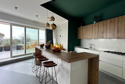 Penthouse pe 2 etaje  lângă  Herastrau,2 terase,2locuri de parcare - 25