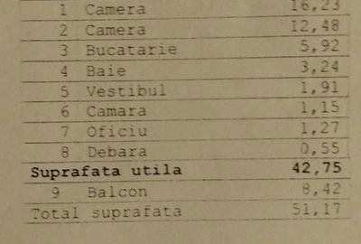 Apartament cu 2 camere semidecomandat în Domenii - 13