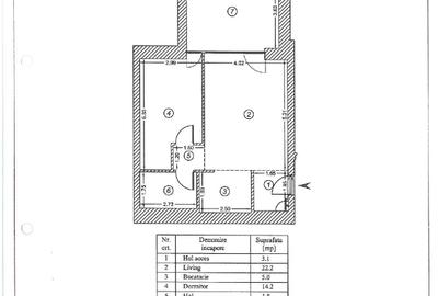 Apartament cu 2 camere semidecomandat, mobilat în Cotroceni - 21