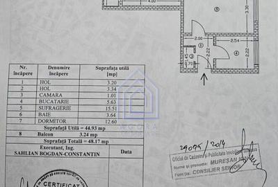 Apartament central, langa Scoala Generala nr. 1 si Colegiul - 6