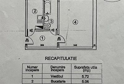 Garsoniera cf 1 / Brancoveanu/ parcare - 3
