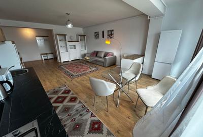 Apartament cu 2 camere semidecomandat, mobilat în Pipera - 9