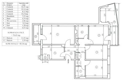 Apartament cu 4 camere decomandat în Griviței - 17