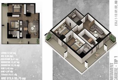 Apartament 3 Camere|Complex Rezidential Exclusivist|Shopp... - 2
