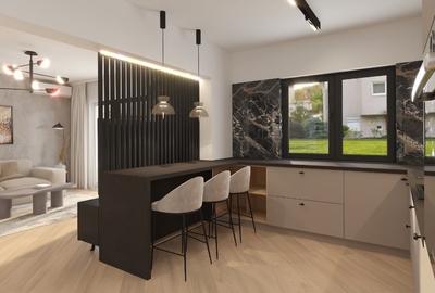 Duplex cu 5 camere cu Canalizare în Central - 2