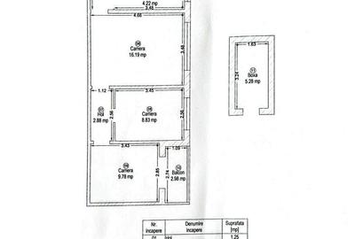 Apartament cu 3 camere în Dacia - 2