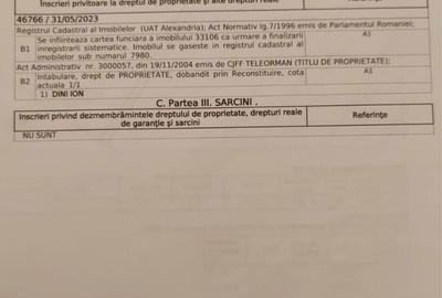 Teren de 6200 mp, în Central - 2