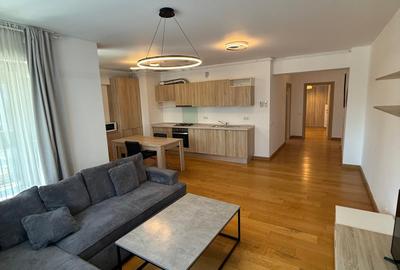 Apartament cu 3 camere semidecomandat, mobilat în Barbu Văcărescu