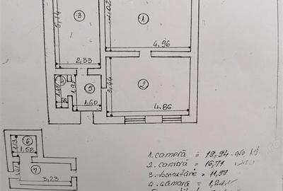 Apartament cu 2 camere decomandat în Centrul Istoric - 3