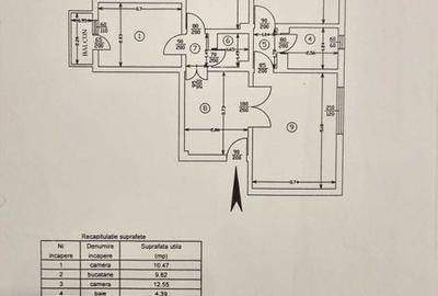 Pacurari-Moara de foc.ap.3camere.3balcoane,3 vederi,mobilat si utilat,et.5/8,81m Pacurari-Moara de foc.ap.3camere.3balcoane,3 vederi,mobilat si utilat,et.5/8,81m - 4