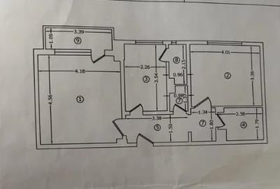 Decbal P-ta Alba Iulia,bl.1986,reabilitat,4/4,decomandat,AC,balcon inchis.