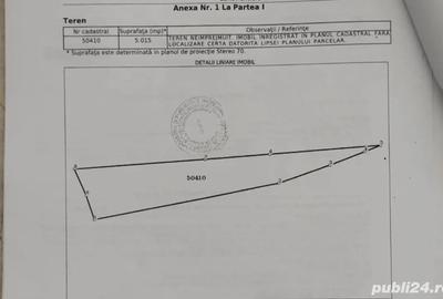 Teren de 5000 mp, în Central