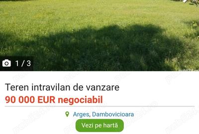 Teren în Dâmbovicioara - 2