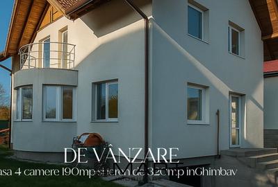 Casa noua 4 camere 190 MP + teren in Ghimbav - 1