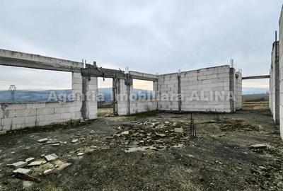 Teren 3525 mp in Satul Pestisu Mare, Jud. Hunedoara si casa neterminata... - 1