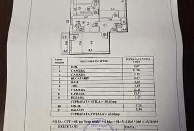 Apartament cu 3 camere decomandat, mobilat în Est - 9