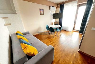 Apartament cu 2 camere semidecomandat, mobilat în Central