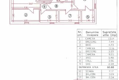 Casă cu 4 camere cu Teren 500 Mp în Balotești - 5