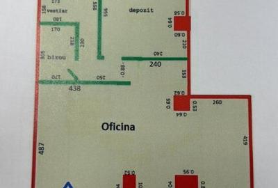 Spațiu comercial, de 90 mp, în Central