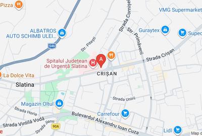 Apartament cu 3 camere semidecomandat, mobilat în Central