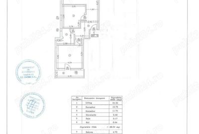 Apartament cu 3 camere decomandat în Central - 10