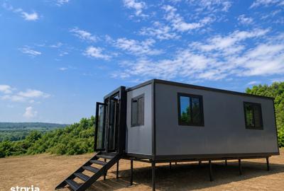 Casă cu 2 camere cu Teren 450 Mp în Tomești - 1