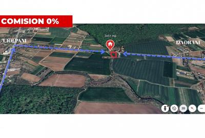 Teren de vanzare intravilan - Ciolpani, zona Izvorani, comision 0% Teren de vanzare intravilan - Ciolpani, zona Izvorani, comision 0% - 1