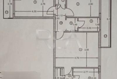 Apartament 3 camere, et 6/8-Drumul Taberei, Favorit Apartament 3 camere, et 6/8-Drumul Taberei, Favorit - 3