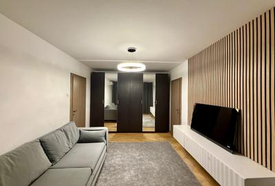 Apartament cu 2 camere semidecomandat, mobilat în Mihai Bravu