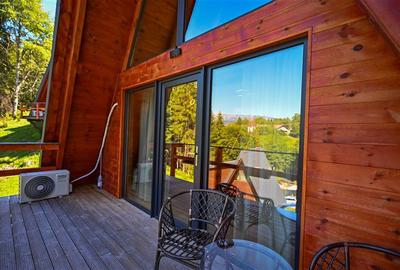 Ansamblu de 3 case, tip A frame, Moieciu de Jos, constructie 2025 - 2