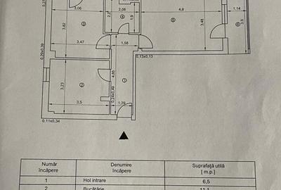 Apartament 2 cam, decomandat, etj 3/4 Tudor Vladimirescu, Nr. 229 IRUC - 1