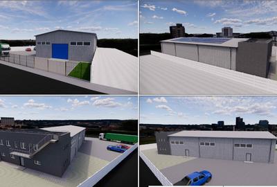 Spațiu industrial, de 1,551 mp, în CET - 1