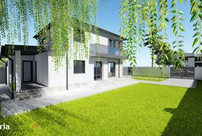 Casă cu 5 camere cu Teren 500 Mp în Cârcea