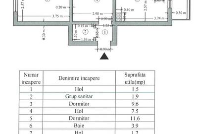 Oferta rară ! Apartament 3 camere Centru UMF 73 mp 2 bai - 5