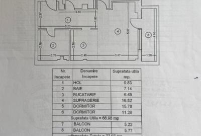 Apartament 3 camere, zona Vitan-Mihai Bravu - 12