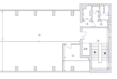 Birou, de 240 mp, în Baza 3 - 1