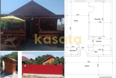 Casa individuala de lemn I Calarasi I Dor Marunt I teren 814 mp - 1