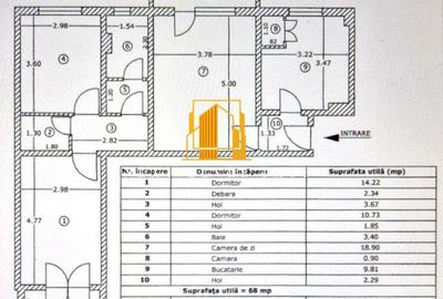 Apartament cu 3 camere în Trivale - 7