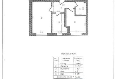 Apartament cu 2 camere decomandat în Berceni - 13