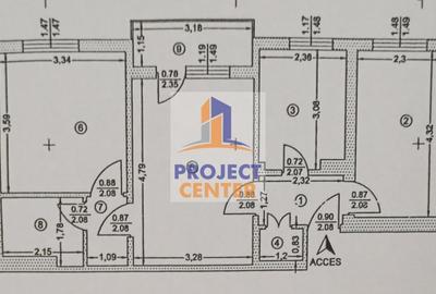 Apartament cu 3 camere semidecomandat, mobilat în Ceair - 9