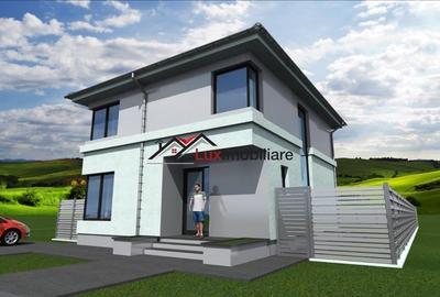 Casa superba semifinisata 120 mp utili + 450 mp teren liber. Zona Corusu. - 6