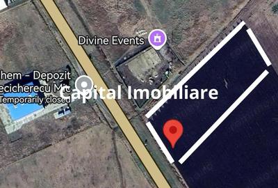Teren extravilan cu poten?ial de dezvoltare, la sosea DN6 - 1