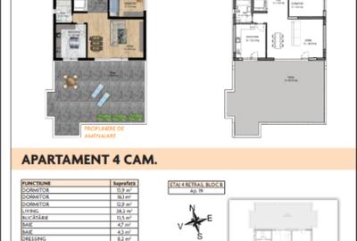 Penthouse - 4 camere 2 bai - 2 Terase - 10 min Metrou Aparatorii Patriei - 1
